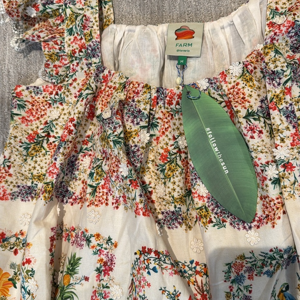 FARM Rio Multicolor Floral Blouse - Picture 6 of 12